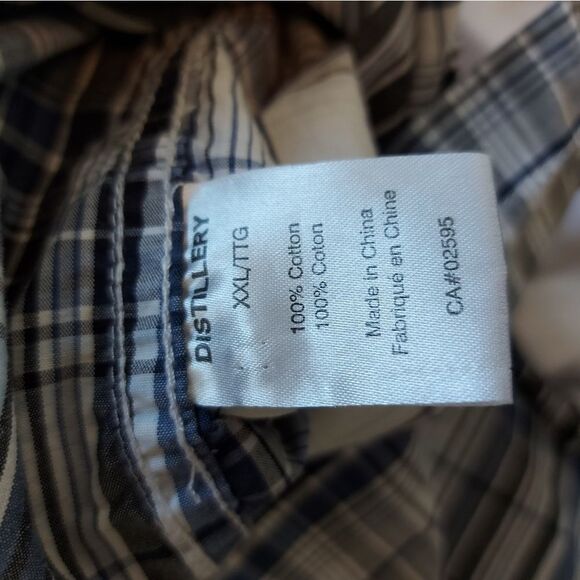 DISTILLERY Button Down Shirt Size XXLARGE - Picture 5 of 7